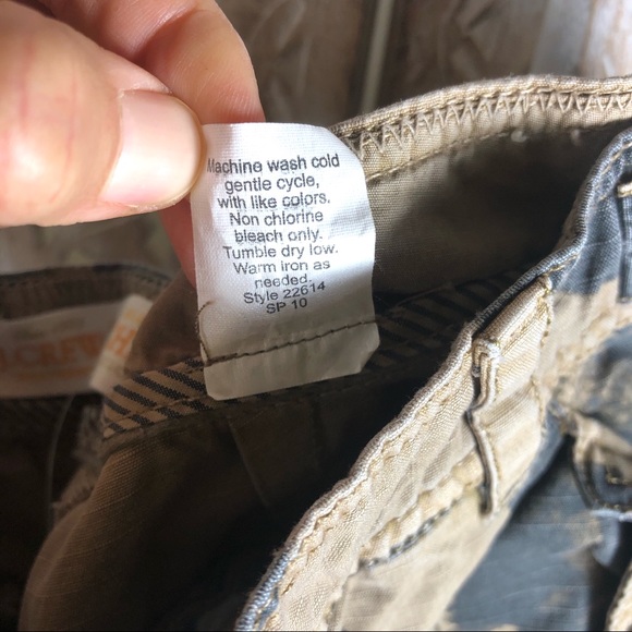 J Crew floral camo utility shorts 0 - Picture 5 of 8